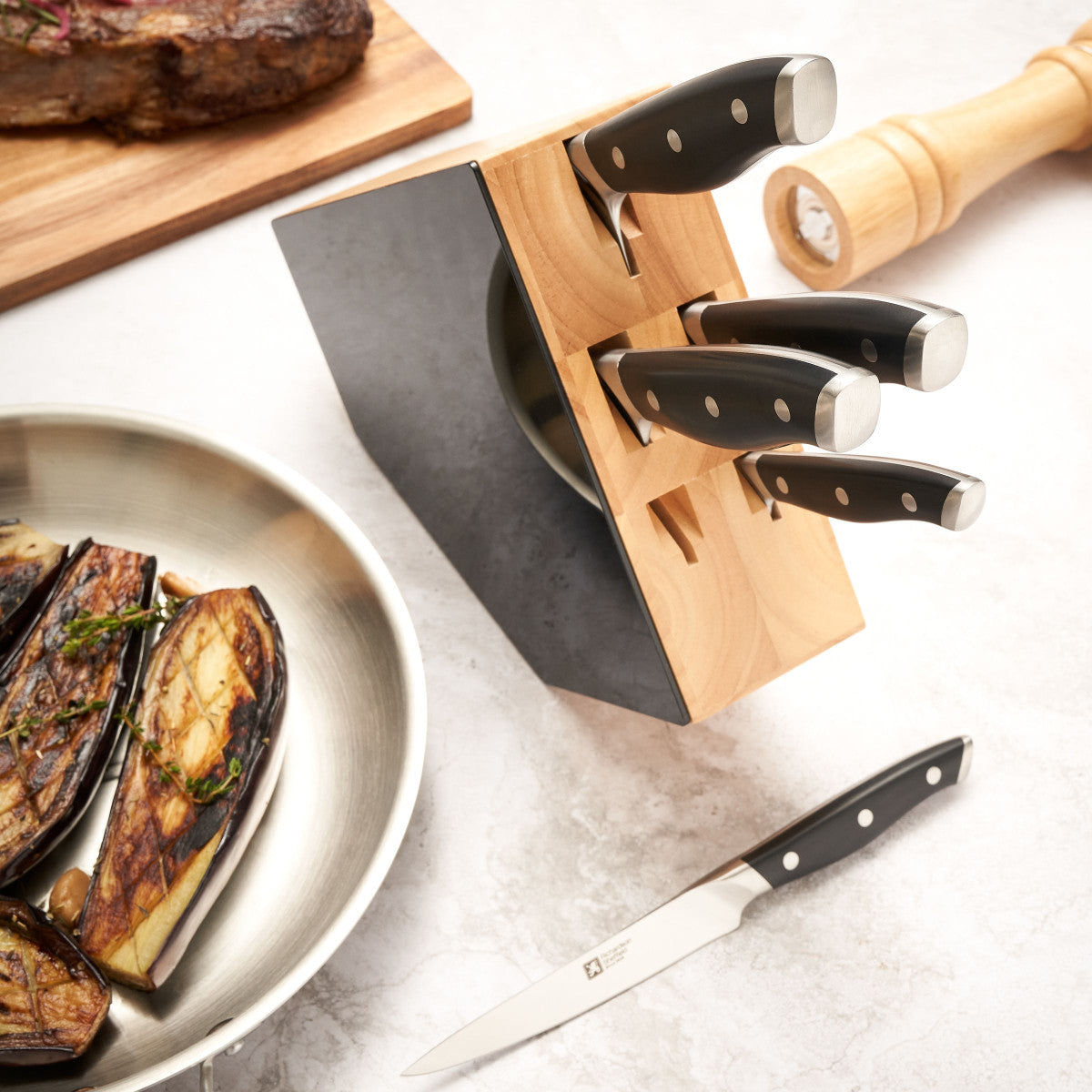 Grand Chef - Bloc 5 couteaux de cuisine Richardson Sheffield - Mathon - 4