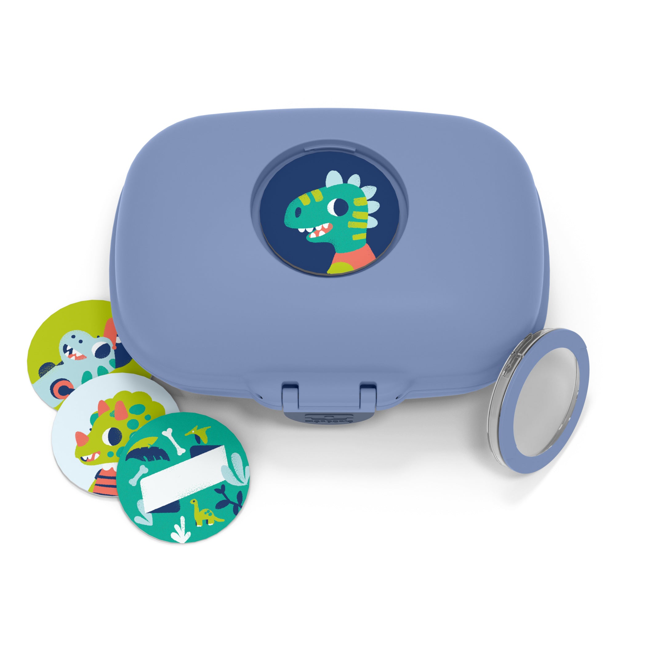 Boîte à goûter enfant Gram 600ml Bleu Infinity Monbento - Mathon - 3