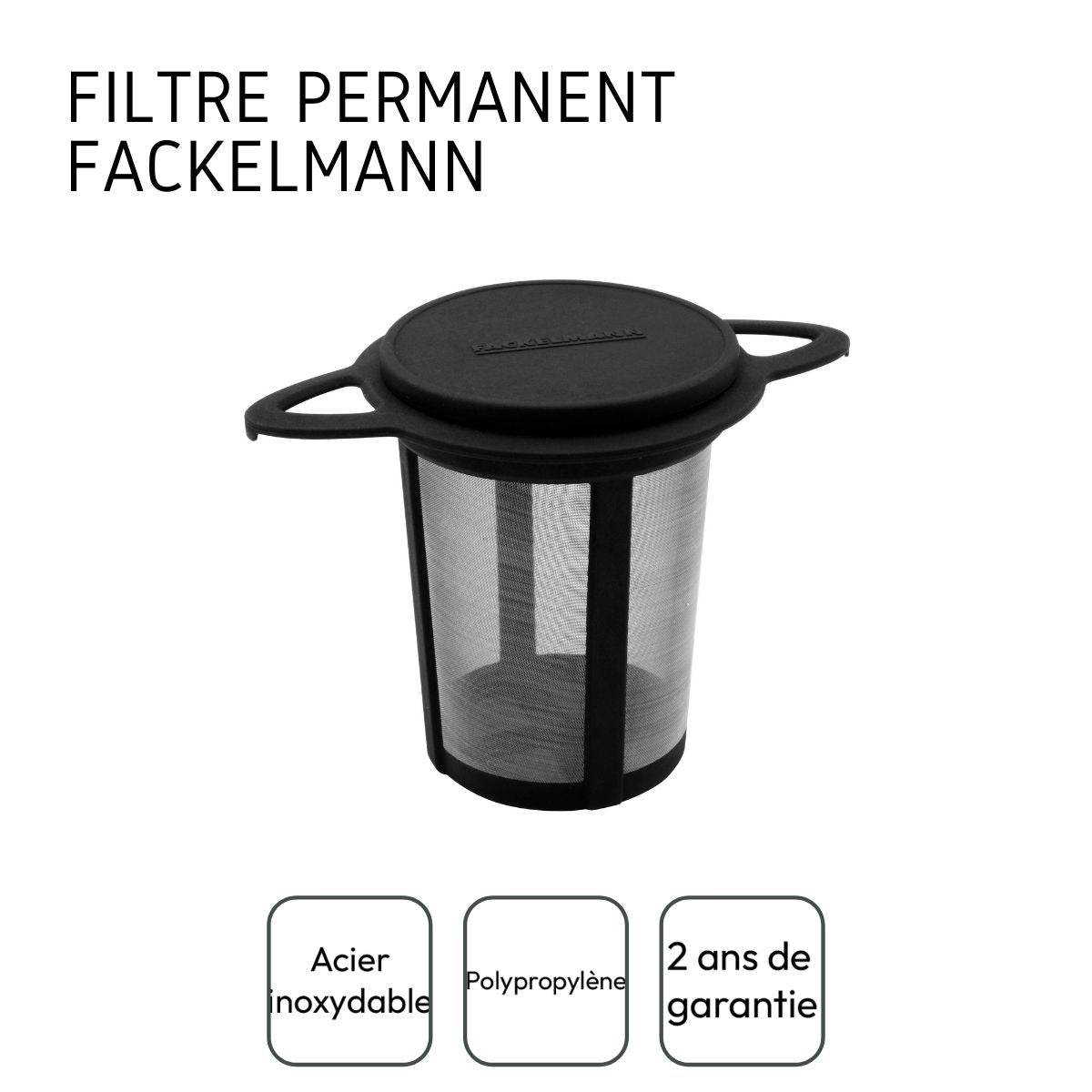 Filtre à thé réemployable pour théière et tasse à thé Fackelmann - Mathon - 4