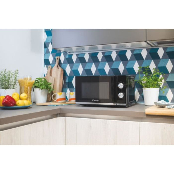 Micro-ondes Candy Moderna Cmw20tnmb 700 W 20l Noir - Fonction Décongél Candy - Mathon - 4