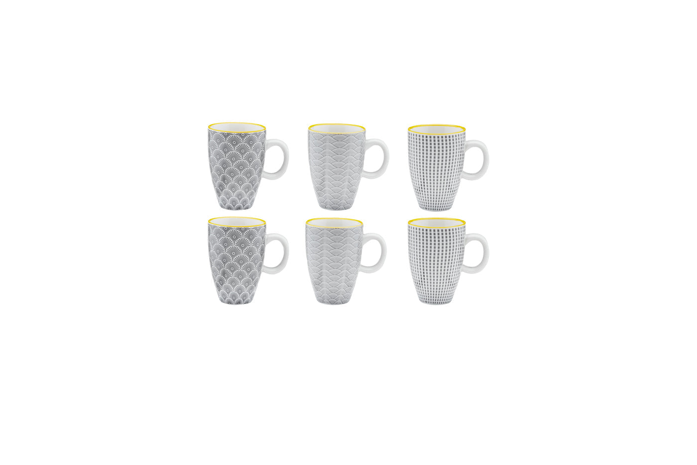 Tasse PATTERN 9cl - 6 pièces - Eclipse Björn - Mathon - 1