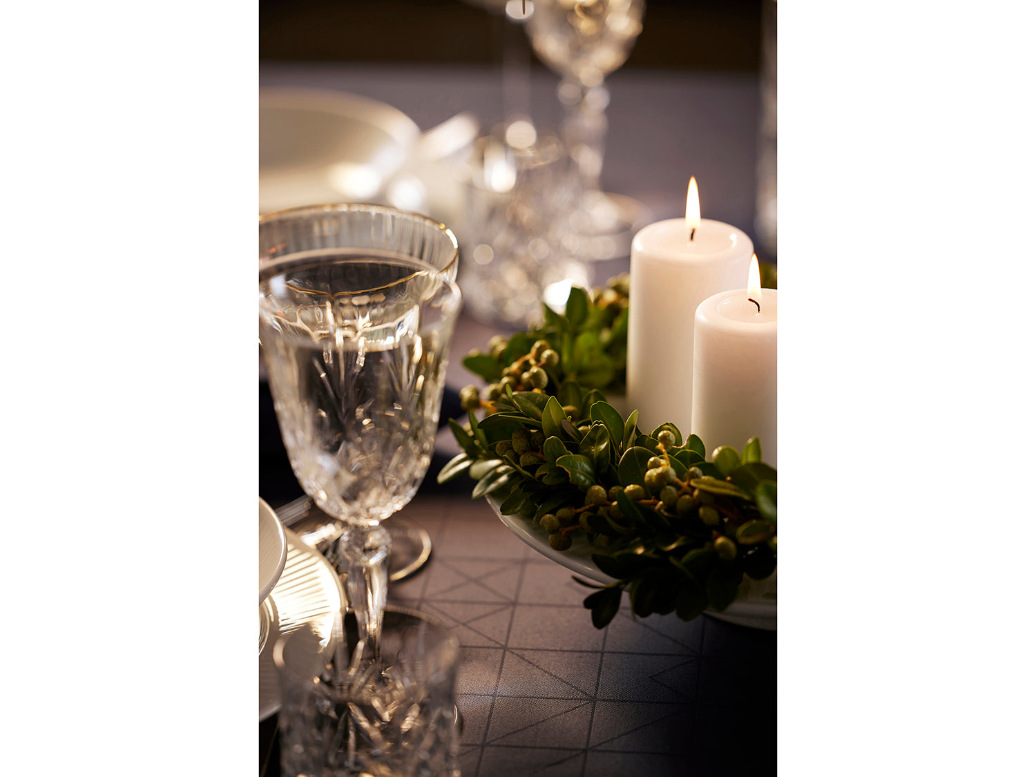 Set de 4 verres à vin blanc MELODIA Transparent Lyngby Glas - Mathon - 9