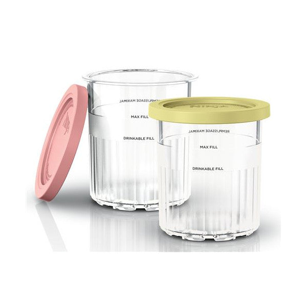 Accessoire De Cuisine Ninja 2 Pots Creami Transparent Ninja - Mathon