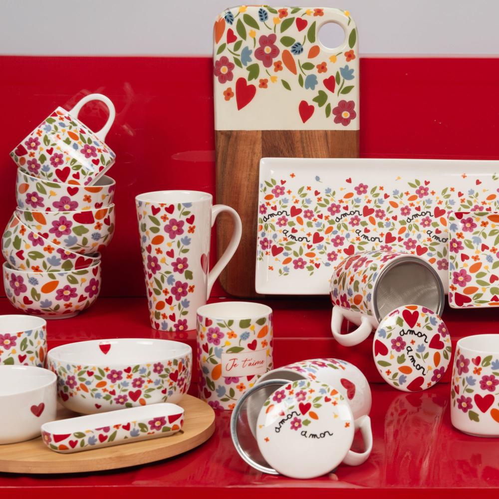 Plateau tournant apéritif 4 bols Amor Amadeus - Mathon - 4