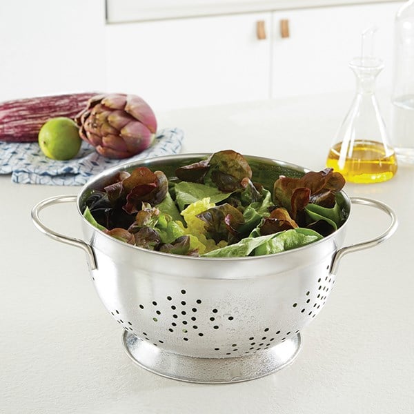 Passoire sur pied en inox 24,5 cm Mathon - Mathon - 1