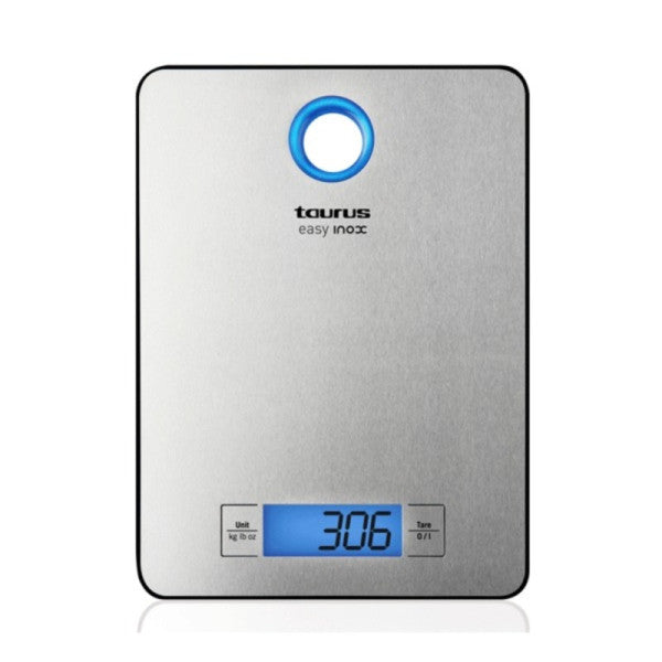 Balance De Cuisine Numérique Taurus Easy Inox Acier Inoxydable Taurus - Mathon - 1