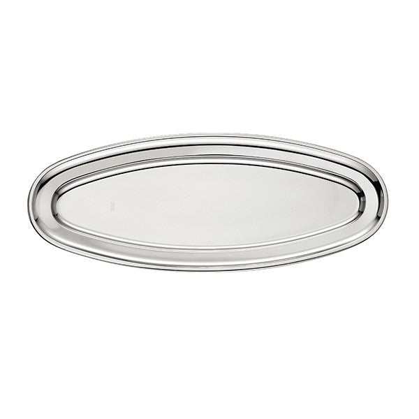 Plat ovale en inox England 59,5 cm Inoxriv - Mathon