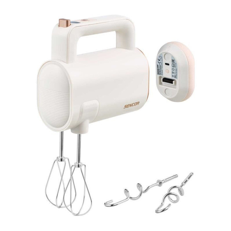 Batteur A Main - Sencor - Shm 9130wh - 8 Vitesses - Sans Fil - Blanc SENCOR - Mathon - 1