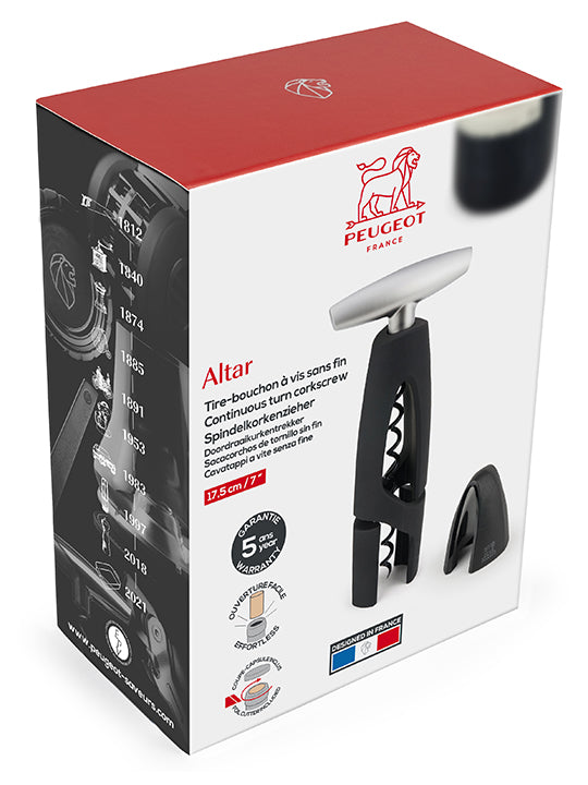 Tire bouchon noir à vis Altar Peugeot - Mathon - 4