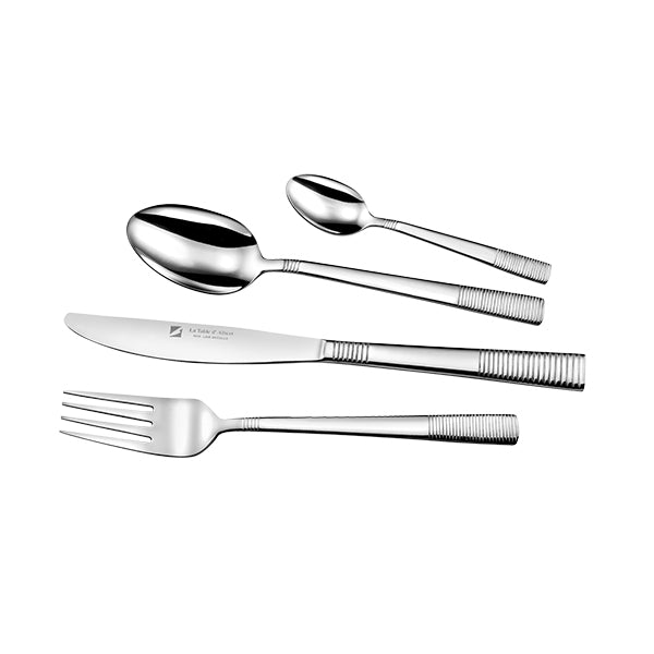 Ménagère Calenda 48 pièces coffret bois Albert de Thiers - Mathon - 2