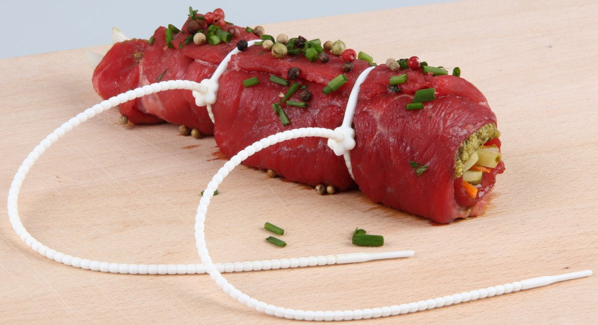 Lot de 6 ficelles alimentaires réemployables en silicone  Basic Fackelmann - Mathon - 10