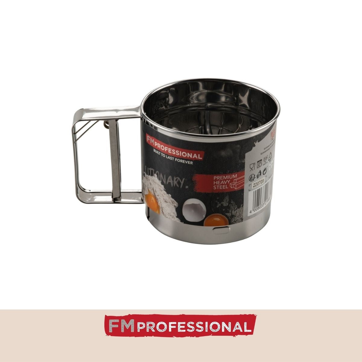 Tamis de farine en inox 10 cm FM Professional - Mathon - 5