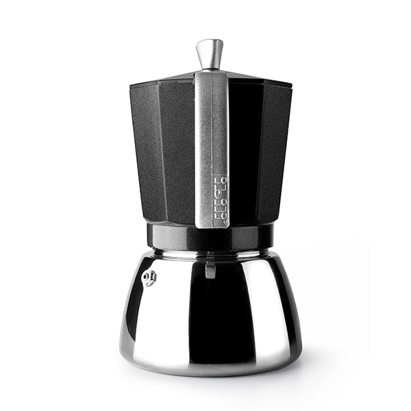 Cafetière italienne induction Elba 6 tasses noire  Ibili - Mathon - 2