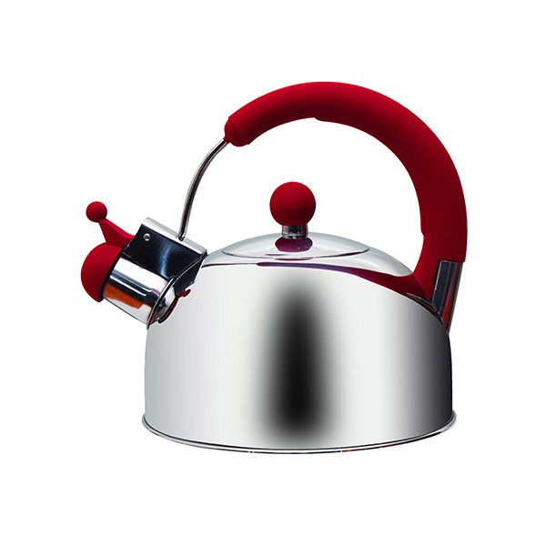 Bouilloire en inox avec sifflet Love Story 2,5 L Inoxriv - Mathon