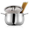 Cuit-pâtes en inox avec couvercle égouttoir 20 cm 4,5 L Inoxriv - Mathon - 1
