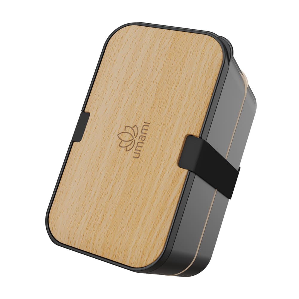 Bento encastrable noir hêtre 1,5L Umami - Mathon - 2