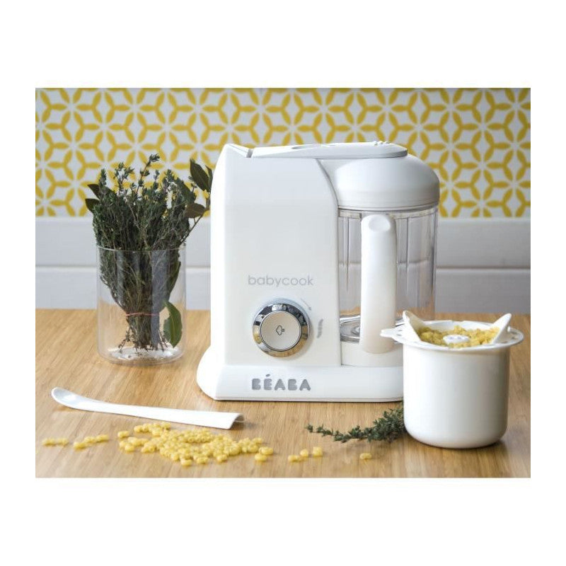Beaba, Babycook Solo, Robot Bebe 4 En 1, Cuiseur, Mixeur - Blanc Beaba - Mathon - 4