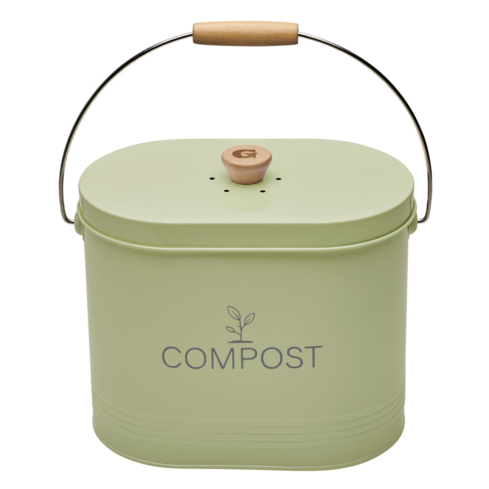 Seau compost ovale vert 7L Guillouard - Mathon - 2