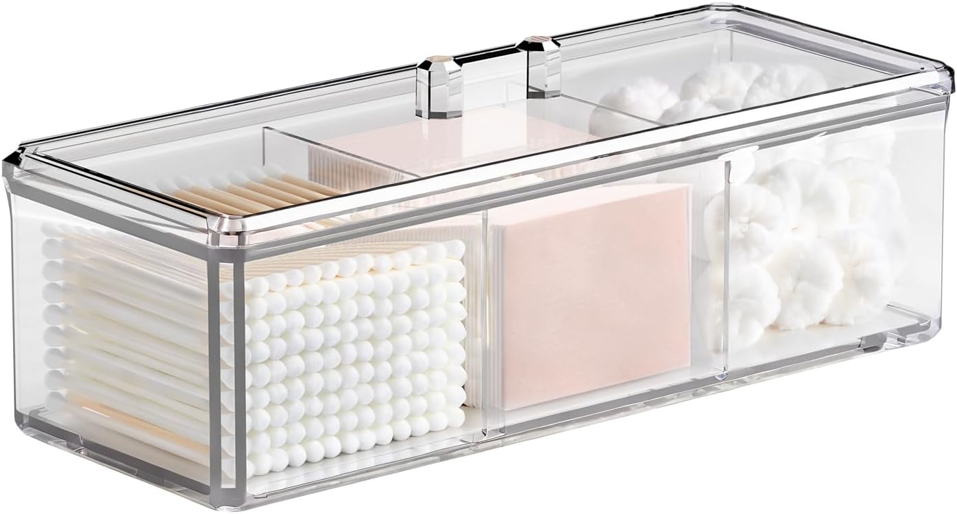 Boîte Rangement Maquillage Transparent Empilable Vendos85 - Mathon