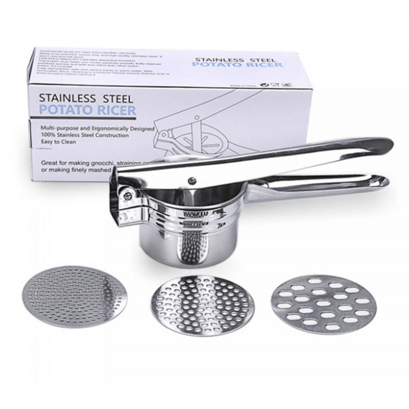 Presse-purée en acier inoxydable Herzberg HG8111 Herzberg - Mathon - 2