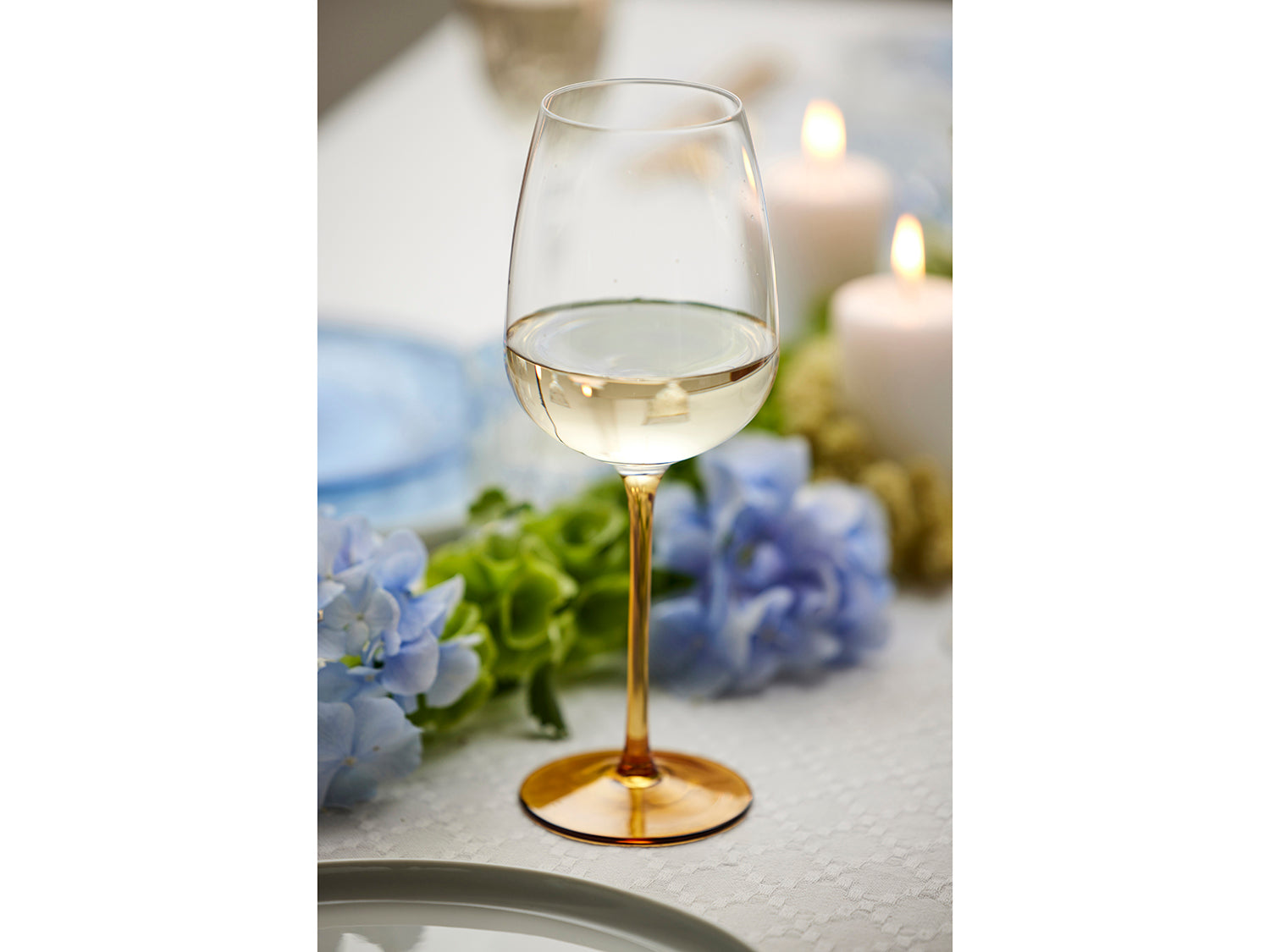 Set de 4 verres à vin VIENNA Ambre Lyngby Glas - Mathon - 7