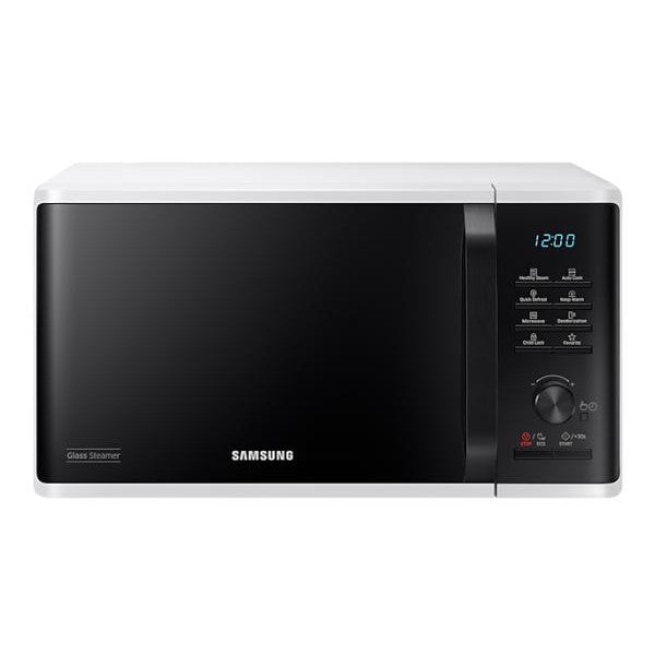 Micro-ondes Solo 23l - Samsung - Ms23k3555ew - Blanc - Contrôle électr Samsung - Mathon - 1
