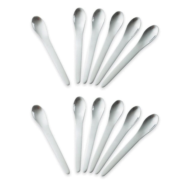 Lot de 12 cuillères à verrines inox Lebrun - Mathon