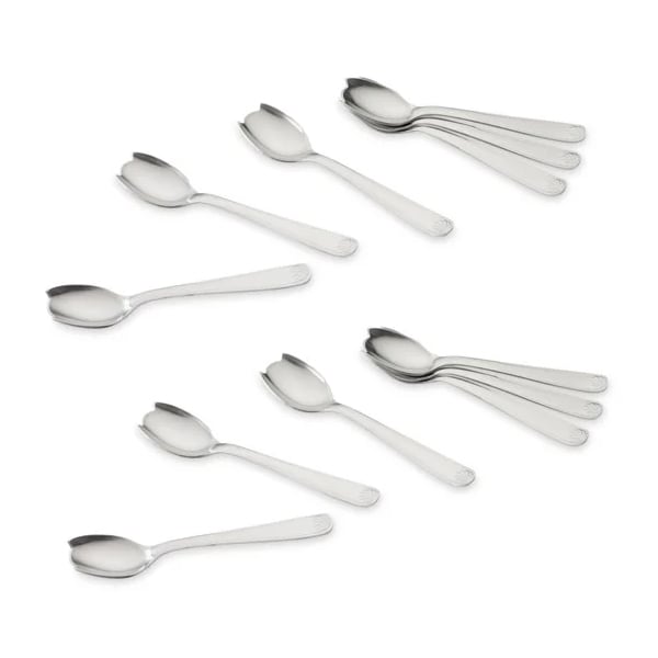 Lot de 12 cuillères à melon Roger Orfèvre - Mathon