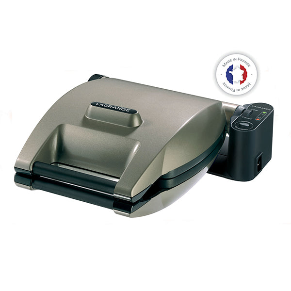 Gaufrier électrique 2 plaques Premium Gaufres® taupe 1200 W Lagrange - Mathon - 6