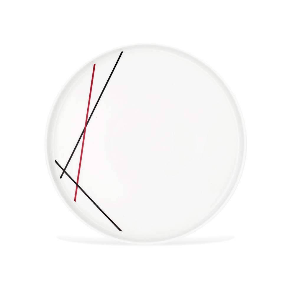 6 assiettes plates 27,5cm BISTROT Fauchon Art de la Table - Mathon - 2