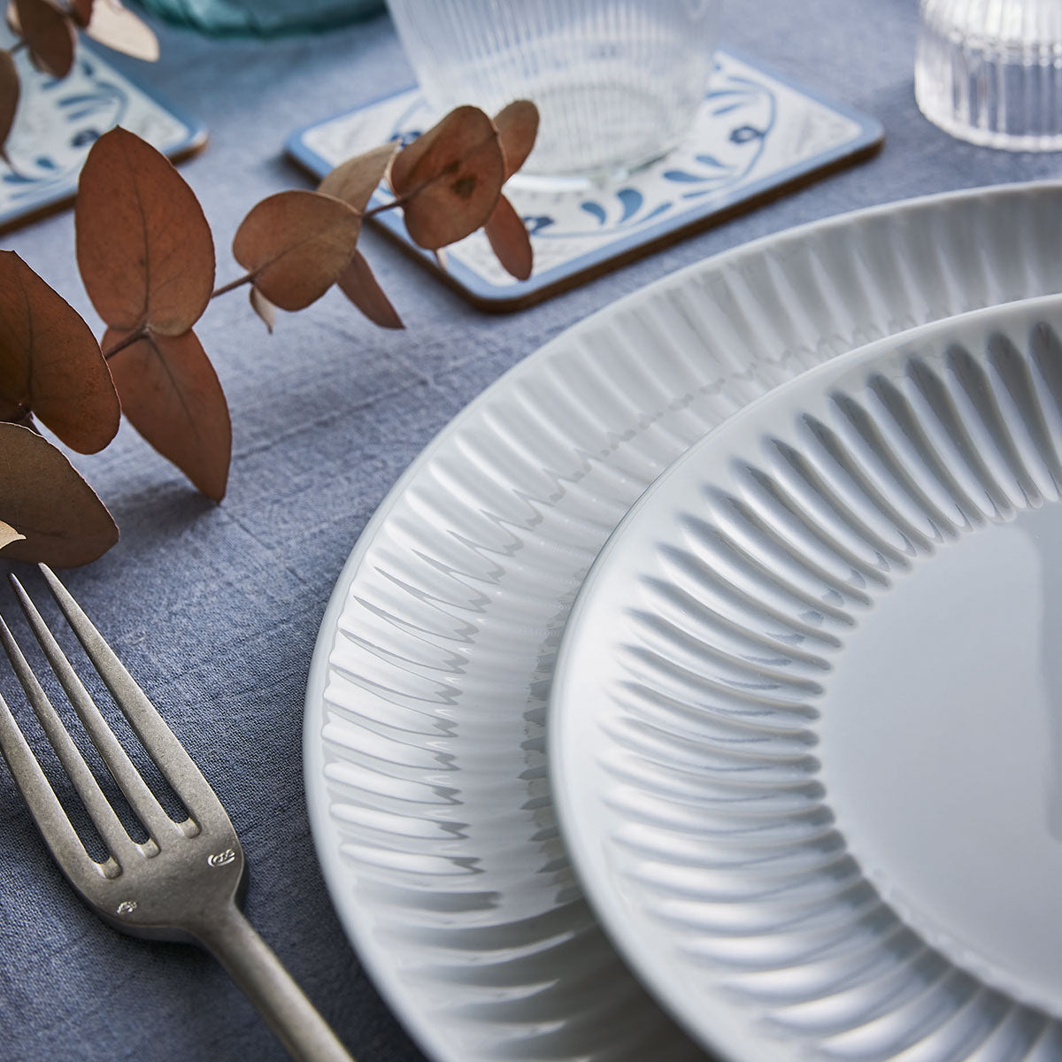 Assiette à dessert grise 19 cm Cottage Granit Luminarc - Mathon - 5