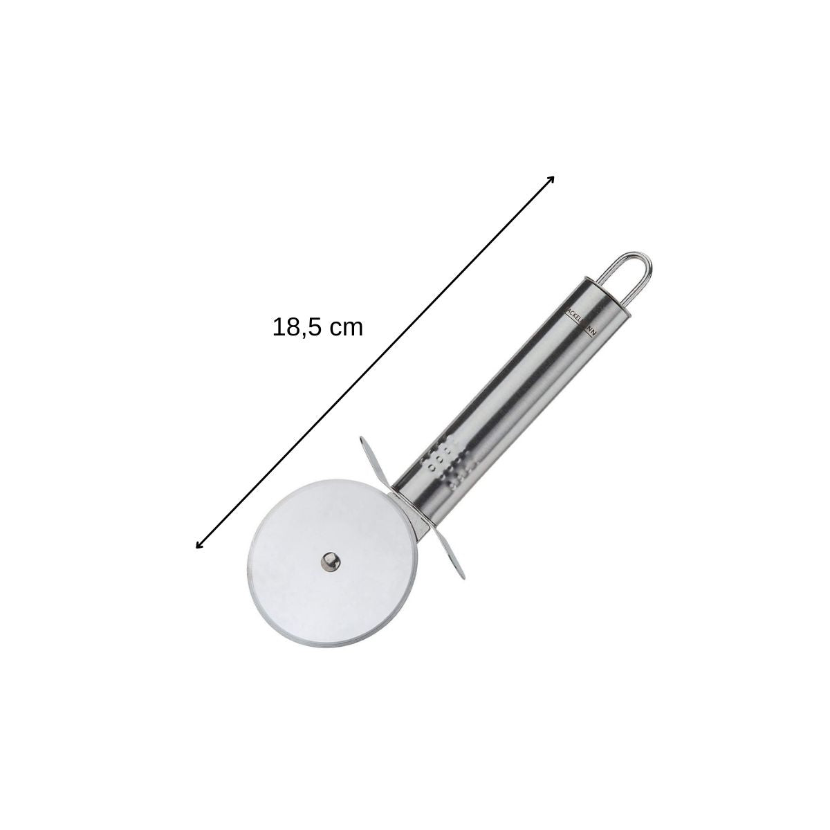 Roulette à pizza en inox 18,5 cm  Ovale Limited Edition Fackelmann - Mathon - 3