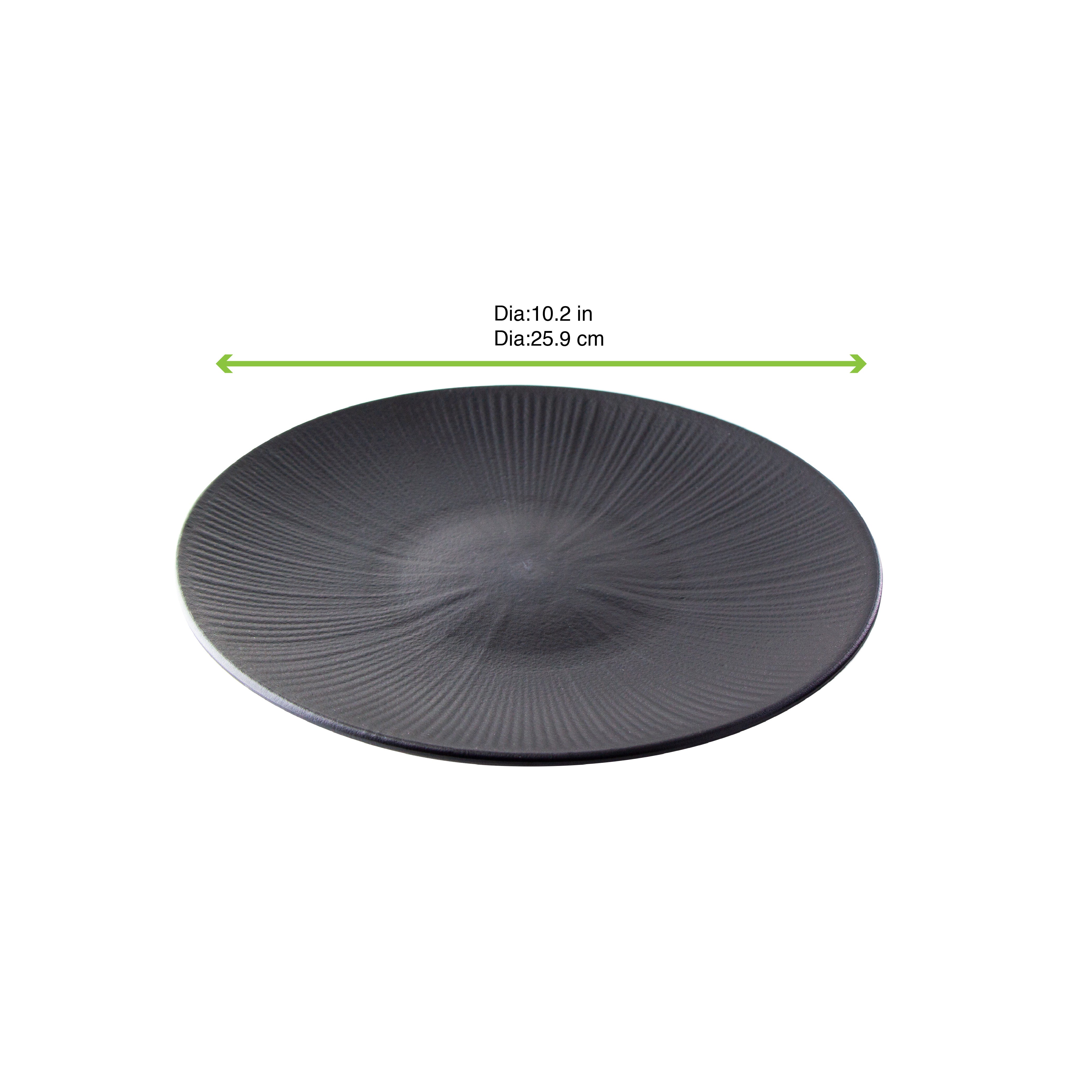 12Pcs - Black Phoenix assiette noire ré-employable  H30mm FirstPack - Mathon - 3