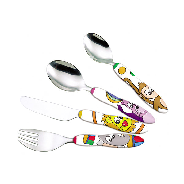 Couverts enfant 4 pièces Circus Albert de Thiers - Mathon - 1