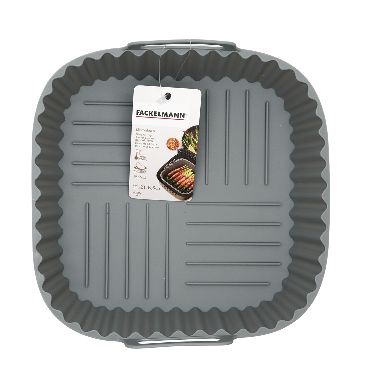 Panier carré en silicone pour AIR FRYER Fackelmann - Mathon - 2
