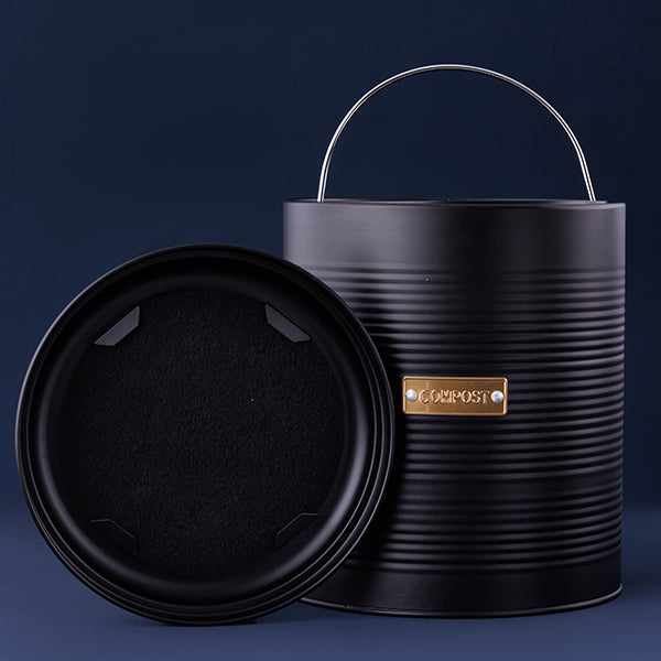 Seau à compost 2,5 L noir Typhoon - Mathon - 2