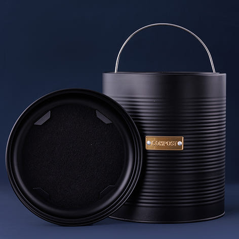 Seau à compost 2,5 L noir Typhoon - Mathon - 2