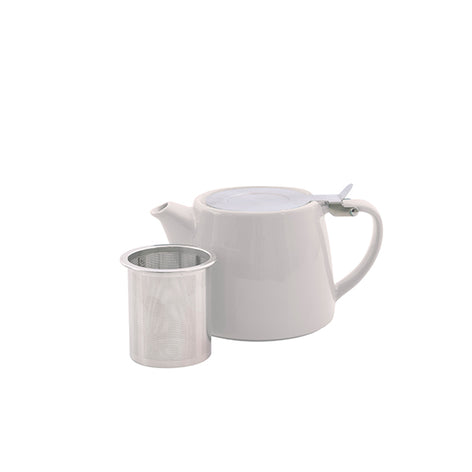 Théière avec infuseur Blanc cassé 500 mL Point Virgule - Mathon - 1