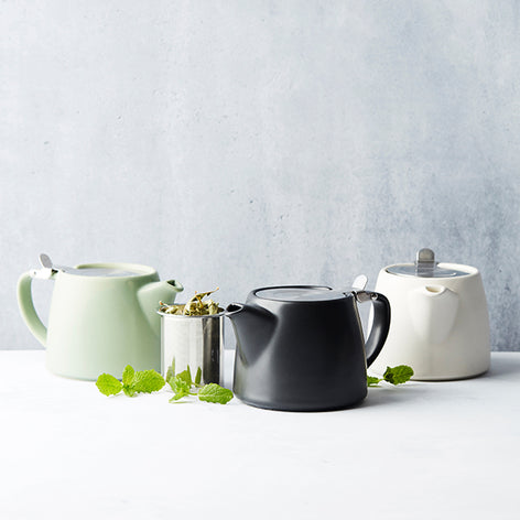 Théière avec infuseur Vert sauge 500ml Point Virgule - Mathon - 2