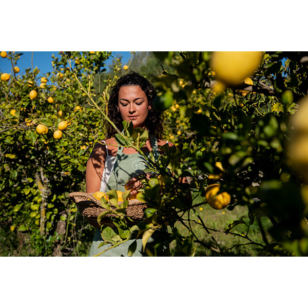 Tablier de cuisine en coton recyclé pistache Witloft - Mathon - 3