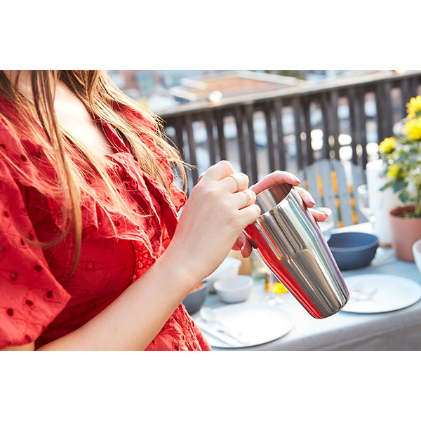 Set cocktail avec shaker Cobbler, mesureur, pilon à cocktail, cuillère et passoire Point Virgule - Mathon - 5