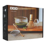 Coffret thé matcha 6 pièces en bambou et verre transparent Ogo - Mathon - 1