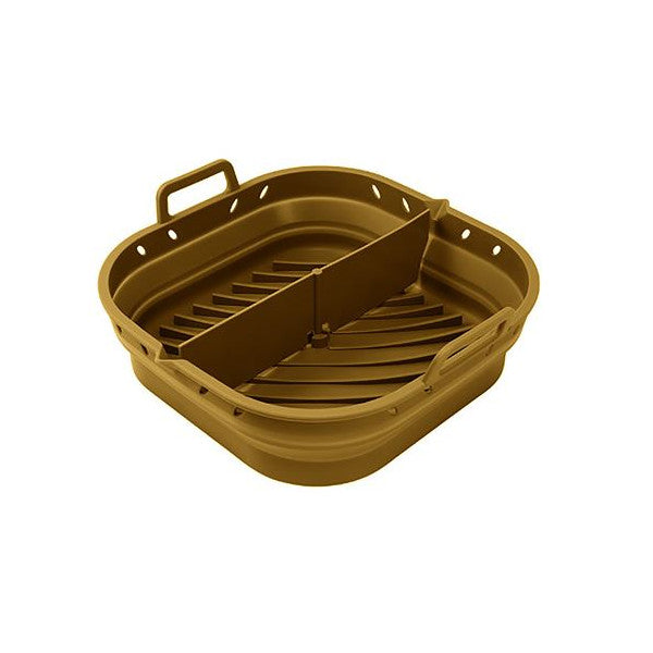 Moule Airfryer Pliable En Silicone Point Virgule 20x20x9cm Marron Point Virgule - Mathon