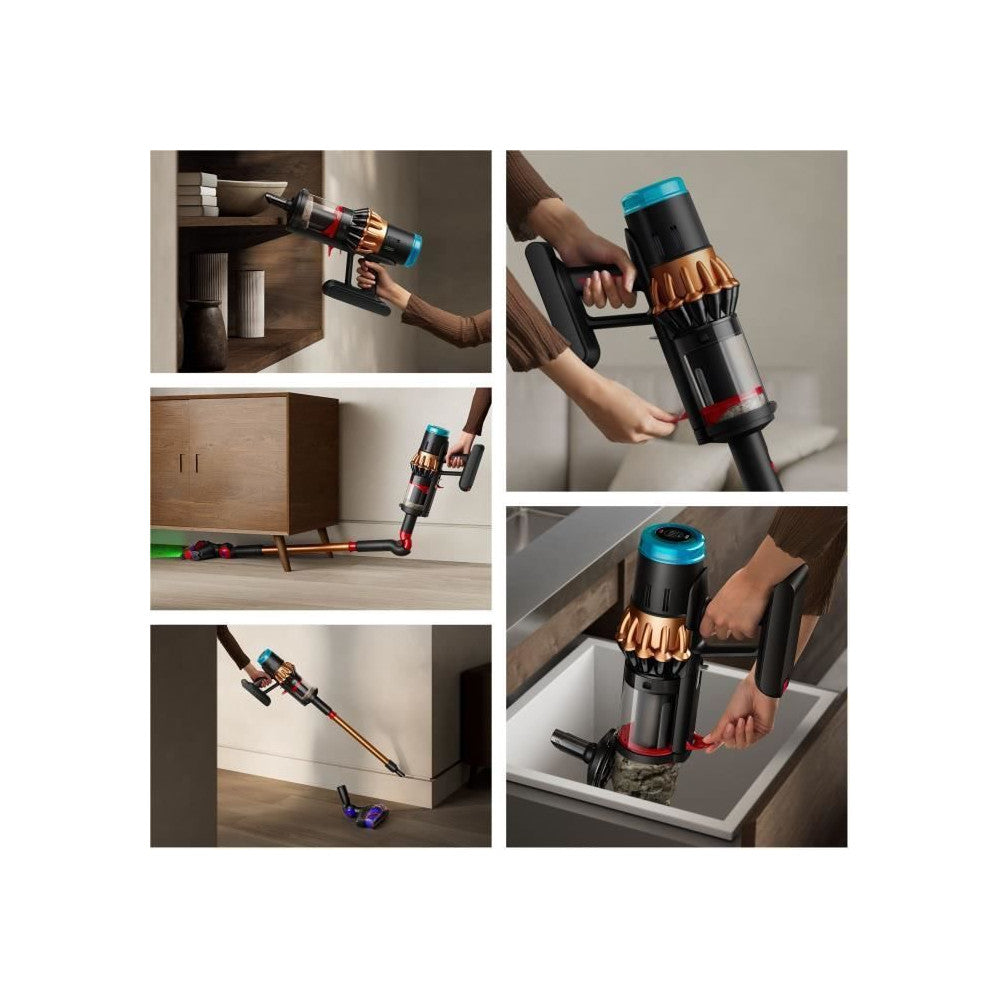V16 Piston Animal - Aspirateur Balai Sans Fil - Puissance 315 Airwatts - Filtration Hepa - Brosse Adaptative Auto-démelan Dyson - Mathon - 3