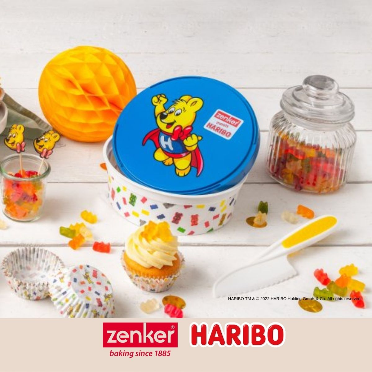 Couteau de cuisine pour enfant en plastique 22,2 cm Zenker Haribo Zenker - Mathon - 9