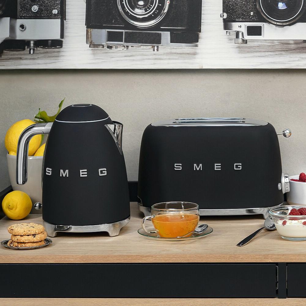 Bouilloire Années 50 1,7 l noir mat Smeg - Mathon - 4