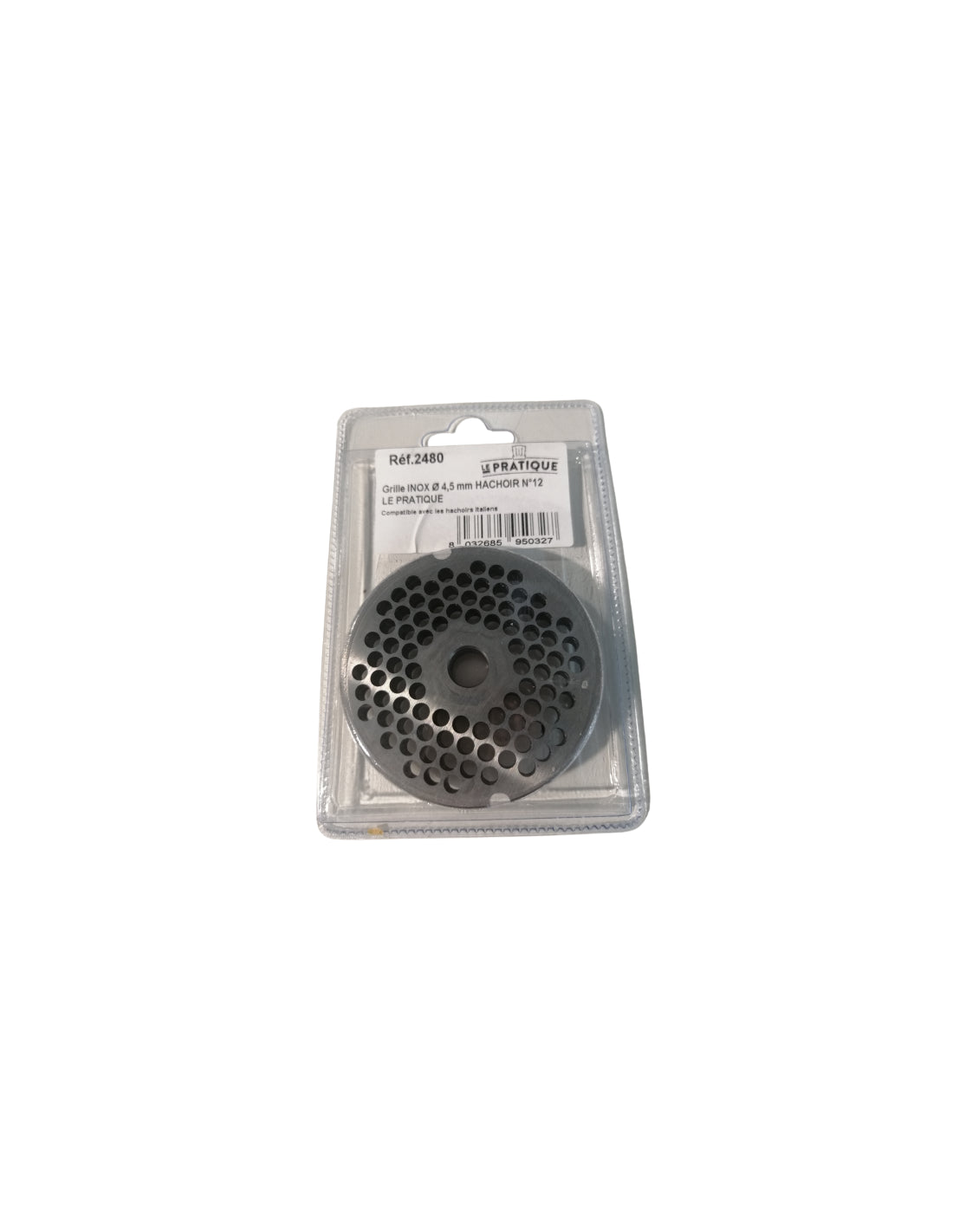 Grille Inox ø 4,5 Mm Universelle Hachoir N°12 Le Pratique - Mathon