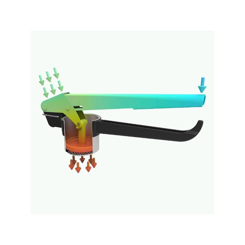 Presse pommes de terres, fruits et spaetzle force one Gefu - Mathon - 6