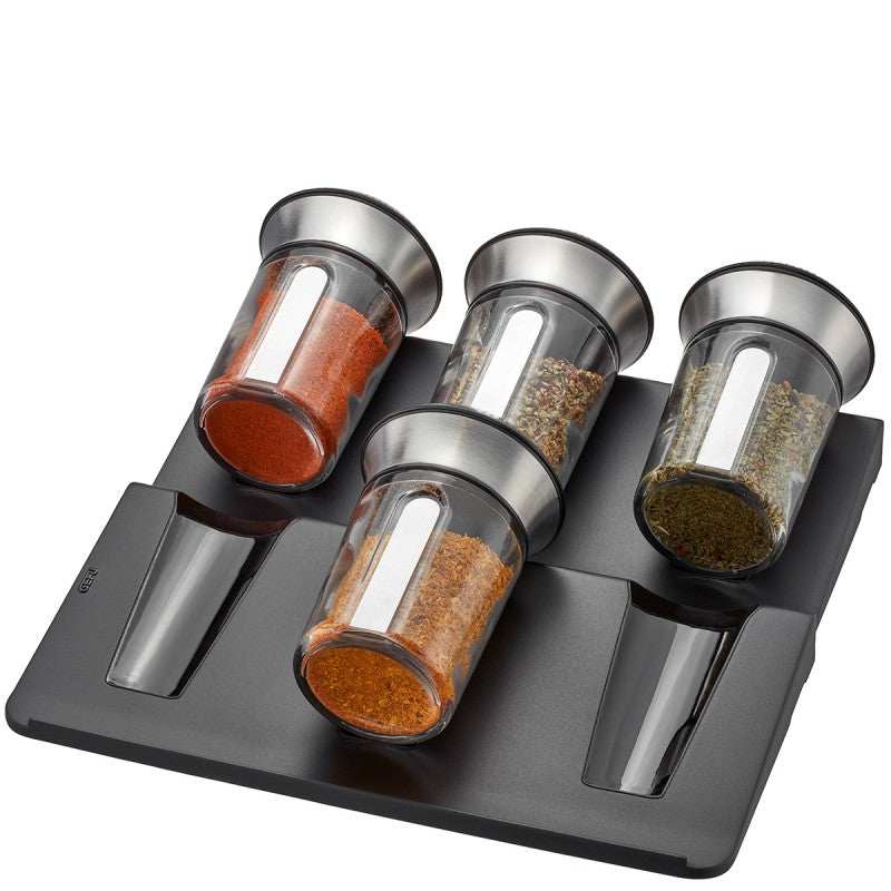 Support pour saupoudreuses X-Plosion en plastique transparent Gefu - Mathon - 3