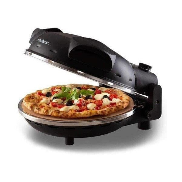 Four A Pizza Pizza électrique Ariete - 917 - Noir - Pierre Réfractaire Ariete - Mathon - 2